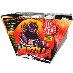 JW832 - Godzilla 25s 2" V