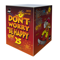 JW20 - Don't Worry Be Happy 25s 0,8" I