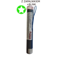 SM30-BLINK-LIGHTGREEN - Mina dzienna Jasno Zielona z Blinkiem i Zapalnikiem