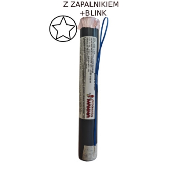 SM30-BLINK-WHITE - Mina dzienna Biała z Blinkiem i Zapalnikiem