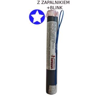 SM30-BLINK-BLUE - Mina dzienna Niebieska z Blinkiem i Zapalnikiem