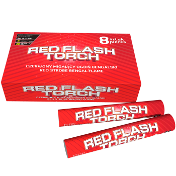 JF103/R - RED STROBE BENGAL FLAME